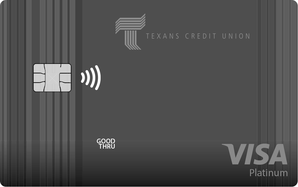 Texans Visa Rate Advantage contactless credit card