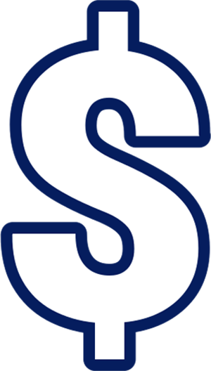 Dollar sign icon