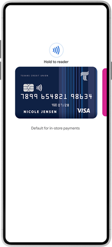Texans card displayed in Apple Pay